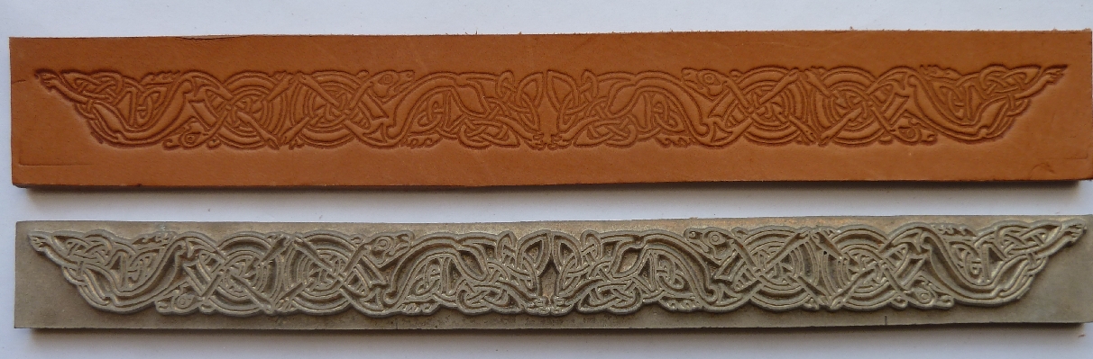 custom leather embossing plates stamps