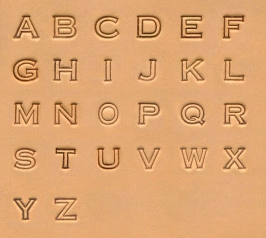 leather embossing stamps